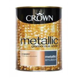 CROWN METALIK EFEKT  BOJA COPPER 1,25 L