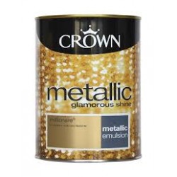 CROWN METALIK EFEKT  BOJA MILLIONAIRE 1,25 L